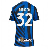 Koszulka piłkarska Inter Milan Federico Dimarco #32 Strój Domowy dla kobiety 2024-25 tanio Krótki Rękaw